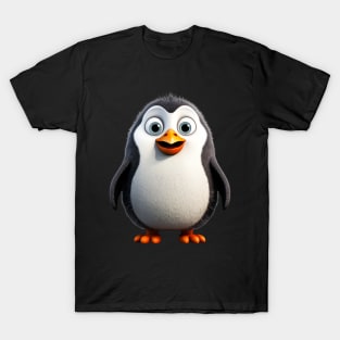 Cute Animal Characters Art 9 -penguin- T-Shirt